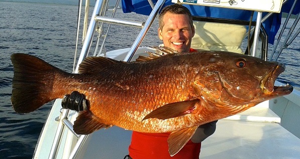 Quepos Fishing Cubera Snapper